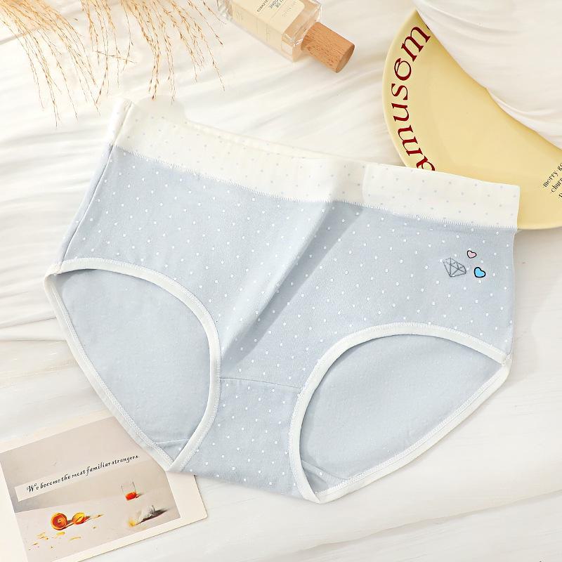 

Хлопковые шорты-треугольники в японском стиле с высокой талией для девочек, средние и большие размеры. M 60-90 catties синий