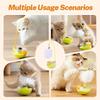 Interactive Cat Feather Toy, 2025 New Automatic Interactive Cat Toy, Suitable For Indoor Cat Exercise Feather Toy, All Varieties