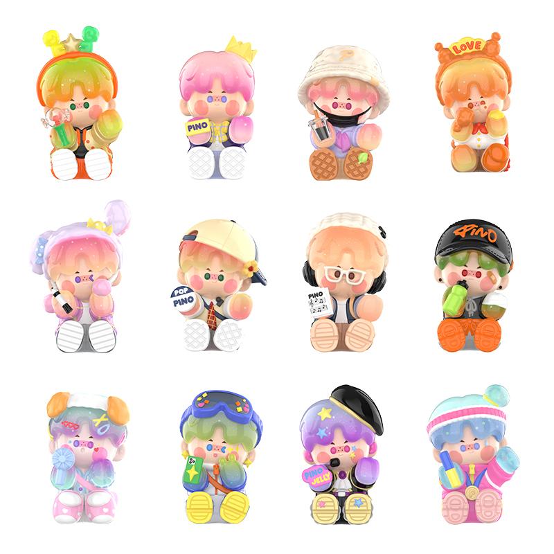POP MART PINO JELLY Sparkling Plan Collection Mystery Boxes, Single Mystery Box