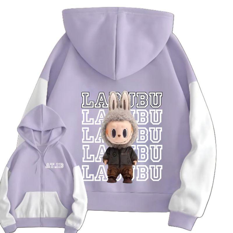 Latest Labubu Zipper Hoodie Sweater for Boys and Girls Ages 3-12