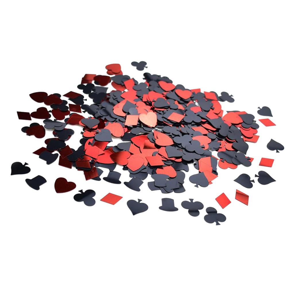 Bling 30 Confetti Sprinkle Spades Game Supplies Scatter