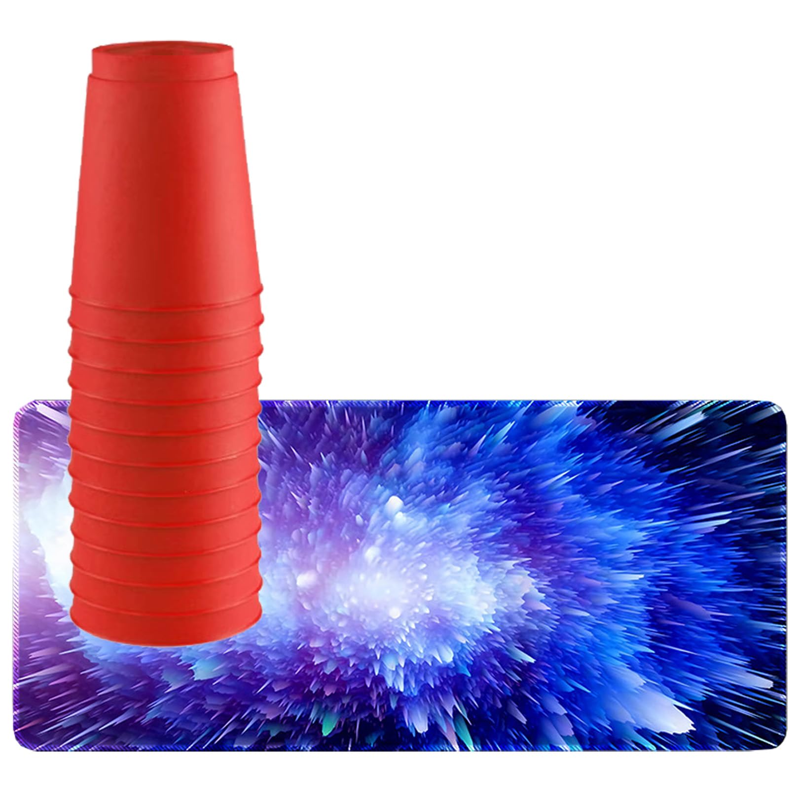 

Сак Таске Набор матов для спортивного стакинга из 12 предметов и (красный)