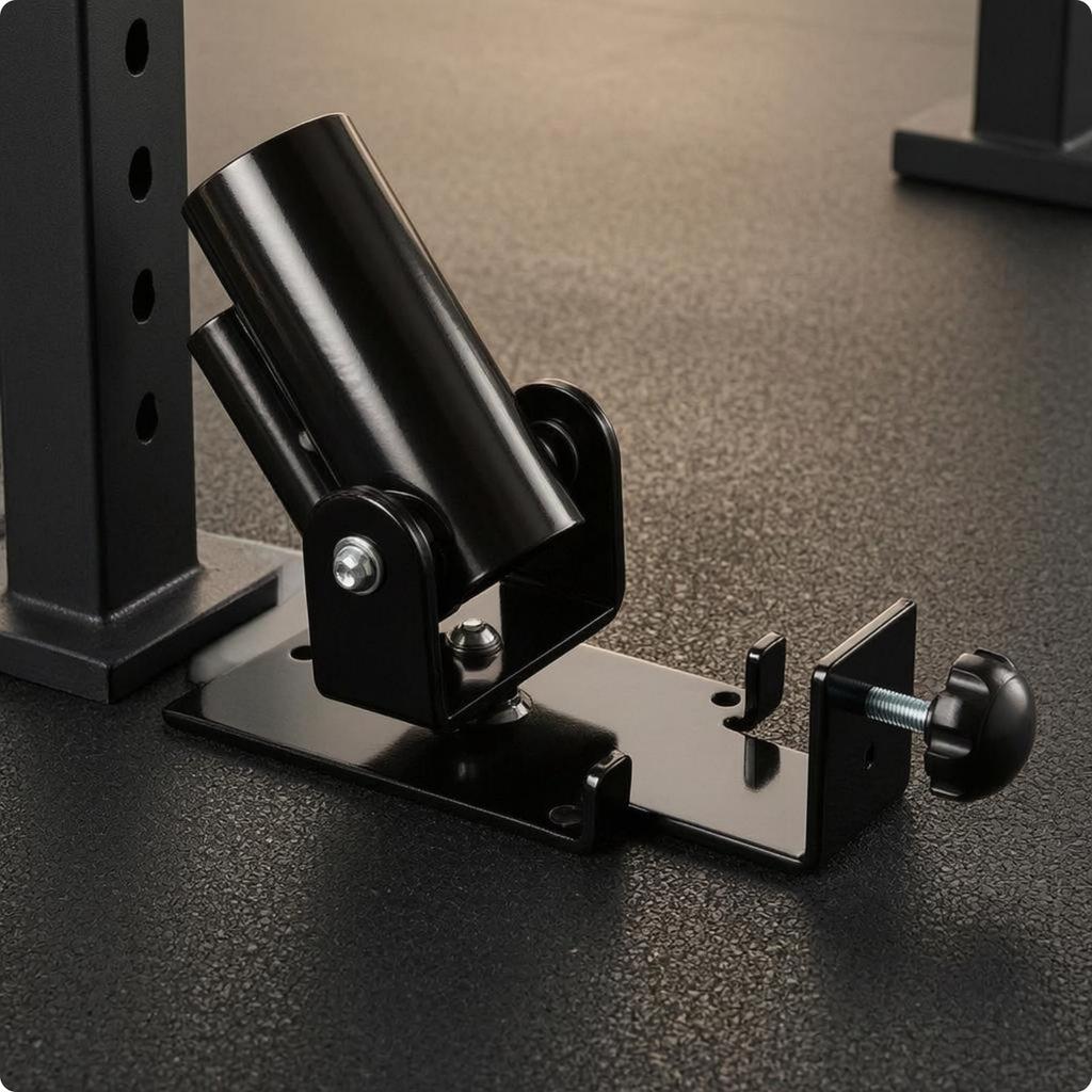Landmine Attachment Pivoting Gym Equipment Adjustable for Angled Training