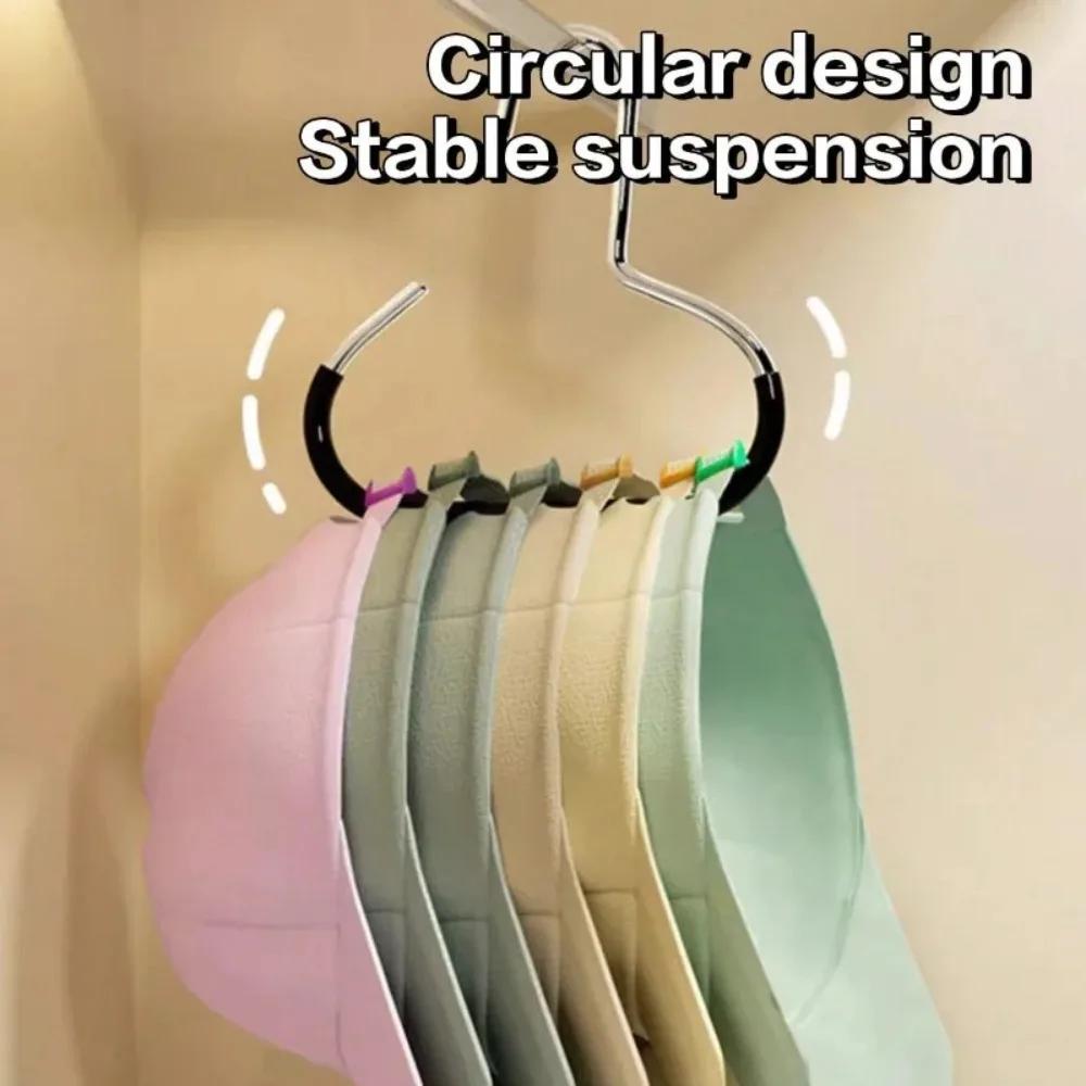 Daire Halka Şapka Askısı 8 Şapka Sergileme Rafı Beyzbol Şapkası Düzenleyici Eşarp Havlu Bağlama Depolama Tutucu Dolap Yatak Odası Yerden Tasarruf