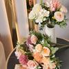 1/3PCS Artificial Flowers Silk Roses Peony Bouquet Hydrangea Carnation Vase Home Party Wedding Autumn DIY Decoration Fake Plants