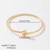 Gold Strass High-End Damen Luxus Einfacher Ring Armband Schmuck