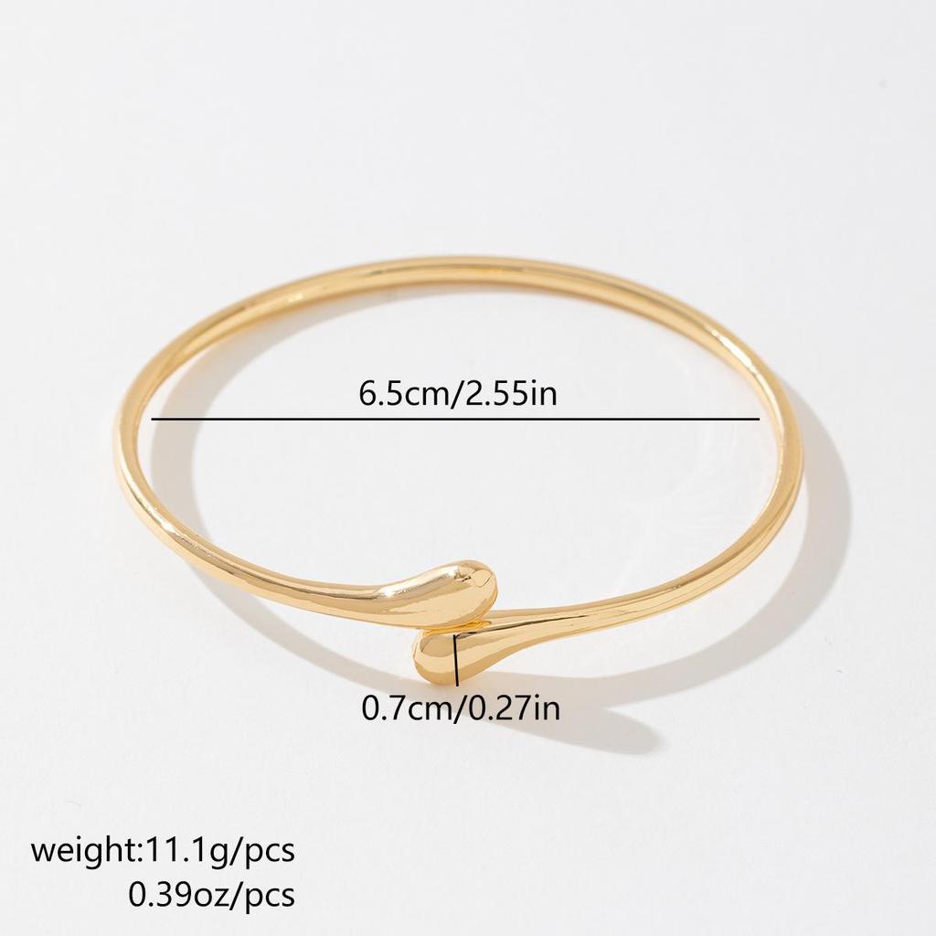 Gold Strass High-End Damen Luxus Einfacher Ring Armband Schmuck