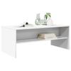 Coffee Table White 100 x 50 x 40 cm Engineered Wood