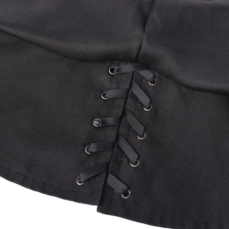 Halloween Gothic Mittelalterlicher Kapuzen-Trenchcoat