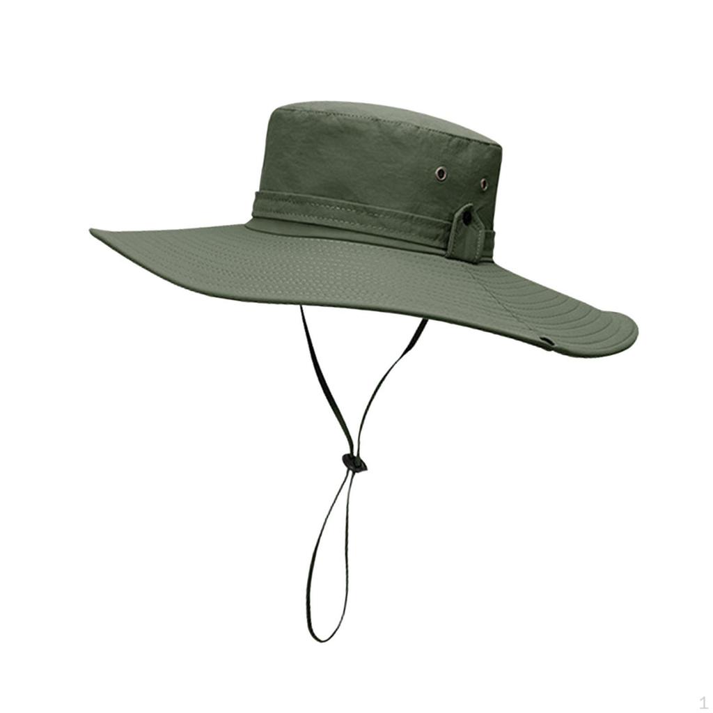 Bucket Hat Fishing Waterproof Breathable Lightweight Summer Casual Fisherman Sun Visor for