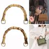 New Detachable Bamboo Purse Handles With Buckle 15.5CM Handbag Band Handle Bag Accessories Handbags