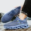 Atmungsaktive Herrenschuhe Mesh-Sneakers Mode Leichte Freizeitschuhe Outdoor Weiche Sohle Herren Laufschuhe Rutschfester Tennisschuh