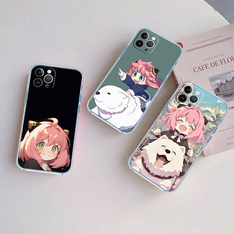 MH17 Spy X Anya Forger Family Phone Case for Motorola G34 G32 G31 G14 G15 G84 G62 E32 G24 G72 G71 G73 G85 G200 G60 G52 G51 G50 G42 G41 G32 G30