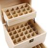 Wood Storage Box for Essential Oils, 59-Slot Storage Case Box