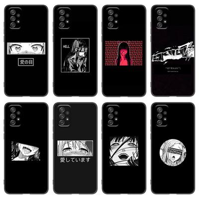 Sad LEWD Japanese Phone Case For Samsung A04 A21 A30 A50 A52 S A13 A14 A22 A23 A32 A53 A73 5G A11 A12 A31 A33 A51 A70 A71 A72