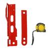 Wheel Alignment Tool Plate with Connection Sheet 2pcs 5m Measuring Tapes Heavy Duty Toe Alignment Tool for Cars SUV Most Vehicles