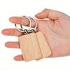 10/20/50Pcs Various Shape Blanks Wood Keychains Suitable For Laser Engraving Gift Diy Tag Laser Keychain Making Name Logo Gift