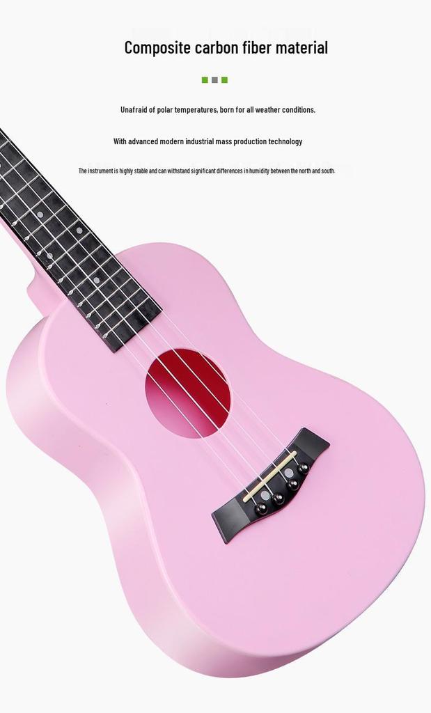 23-inch Beginner Children's Ukulele, Small Four-String Guitar, New Plucked Instrument