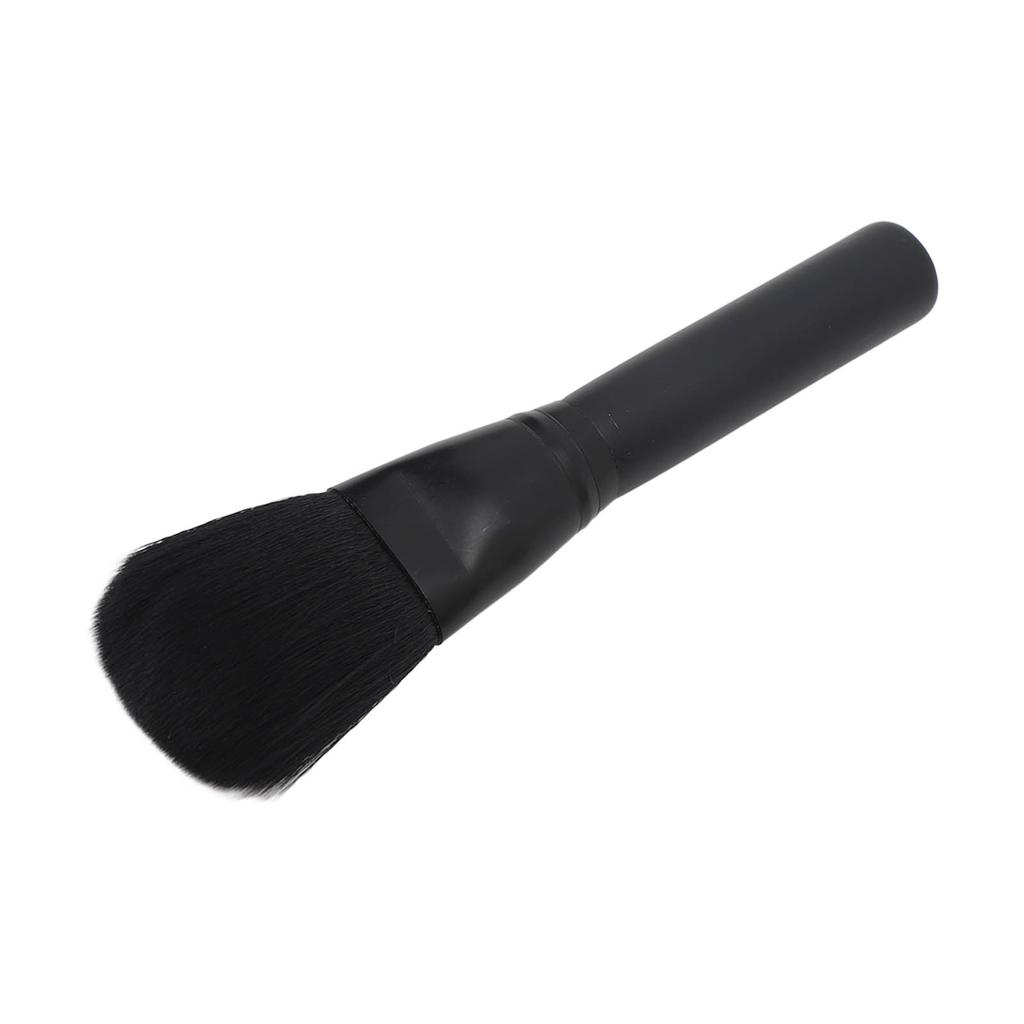 Large Powder Makeup Brush Soft Fluffy Wide Flat Top Blending Brush for Foundation Blush Black