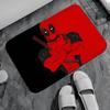D-Deadpool Movie Entry Door Floor Mat Festive Decorations Carpet Bathroom Anti-slip Mat Entrance Doormat