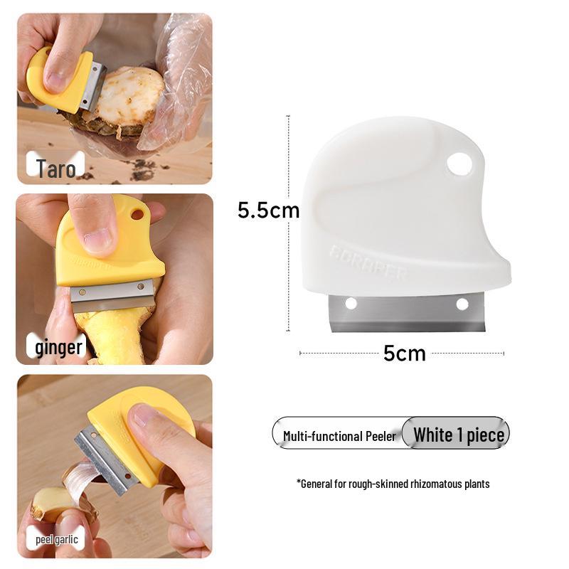 Stainless Steel Multi-functional Ginger and Vegetable Peeler