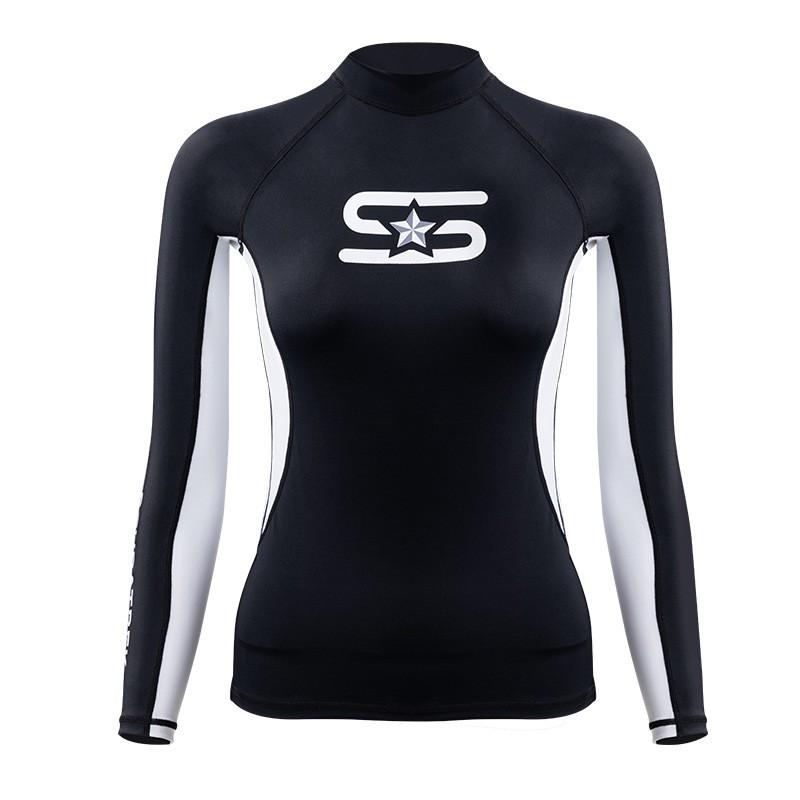 Womens Long Sleeve Pants Wetsuit Snorkeling Surfing Swimming Water Sports UV Protection Thermal Insulation