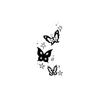 Diablo Abi Wind Butterfly Combination Tattoo Sticker Kusa Personality Waterproof Lasting Arm Large Pattern Sticker
