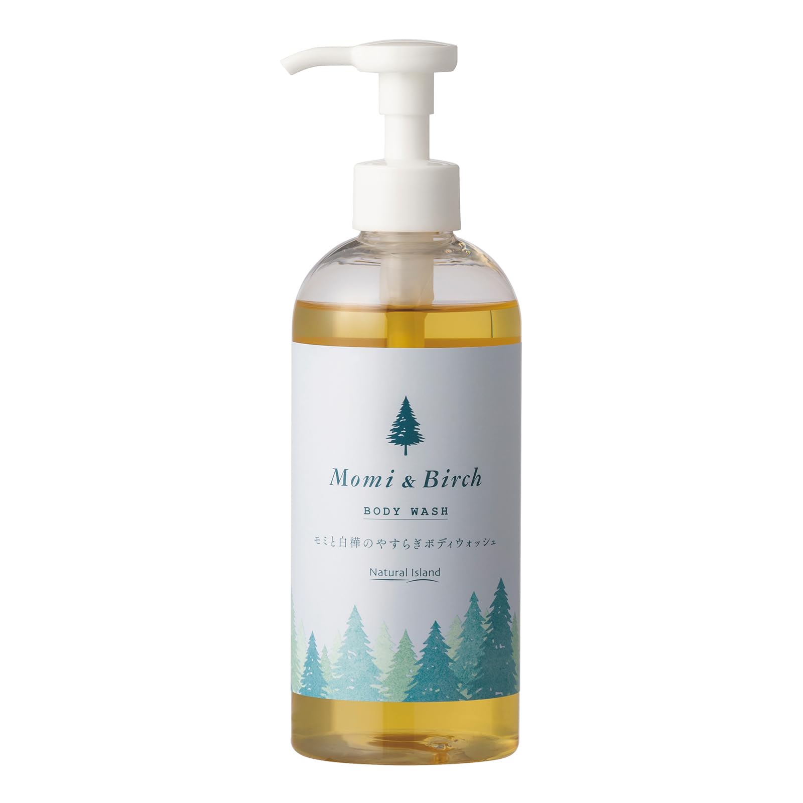 

Natural Island Fir and Birch Soothing Body Wash 302ml Made in Japan