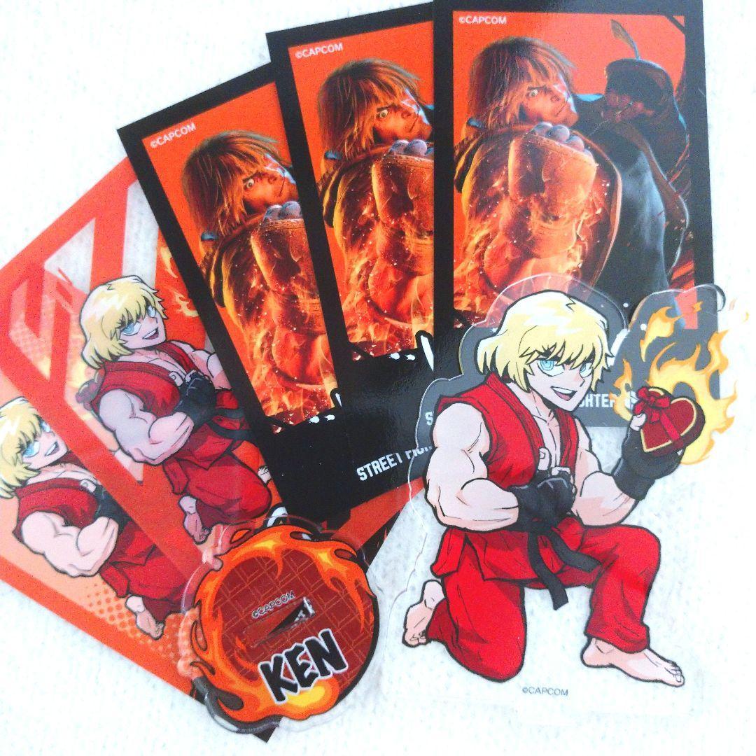 Used Street Fighter 6 Pop-up Shop Princess Cafe Ken Set