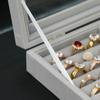 Earring Ring Velvet Jewelry Box Jewelry Show case Storage Case Display Tray Holder Organizer Box