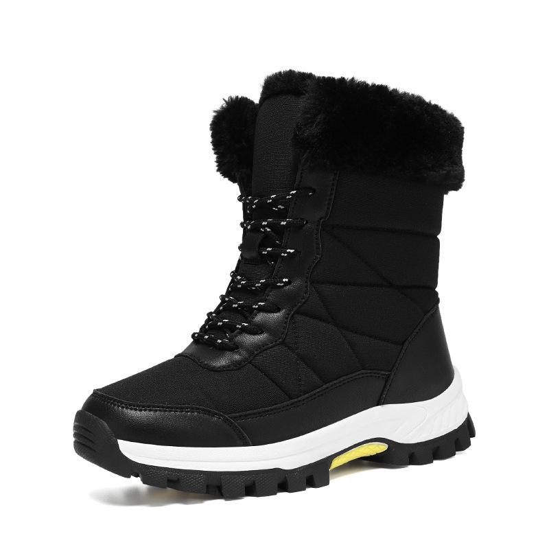 

Женские ботинки Снег Мех Женская обувь Платформа Женская обувь Новые ботильоны Сохраняют тепло Женская зимняя обувь Ботинки Botas Mujer 47