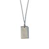 Custom Necklace Personalized Trendy Gold Stainless Steel Lasering & Engraved Geometric Pendant Necklace Women Valentine's Mother