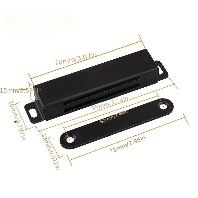 Magnetic Catch Latch Door Lock Heavy Duty Cabinet Magnet Kitchen Latch Catch With Screws Furniture Hardware