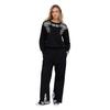 Raffya Womens/Ladies Marmalade Embroidered Wide Leg Trousers