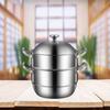 SULIT Thick 316 Stainless Steel Double-Layer Steamer Pot