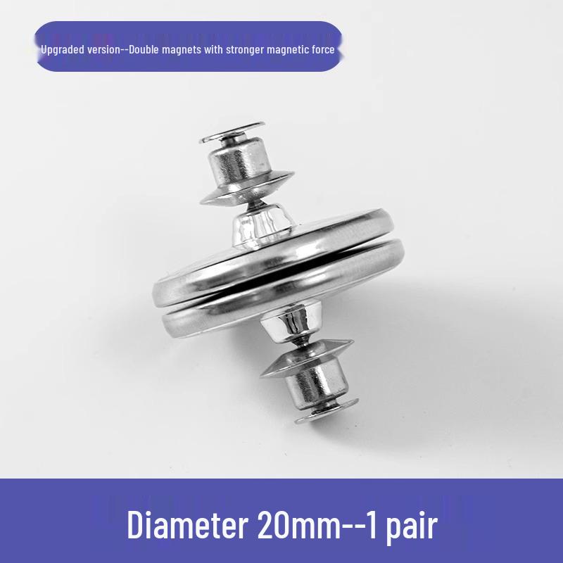 Magnetic Lightproof Curtain Buckle - Blackout Clip for Door & Bed Curtains