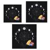 Tarot Karten Tischdecke Altar Tuch Mondphasen Astrologie Tischdecke Divination Kartenmatte Wandteppich Wanddekoration