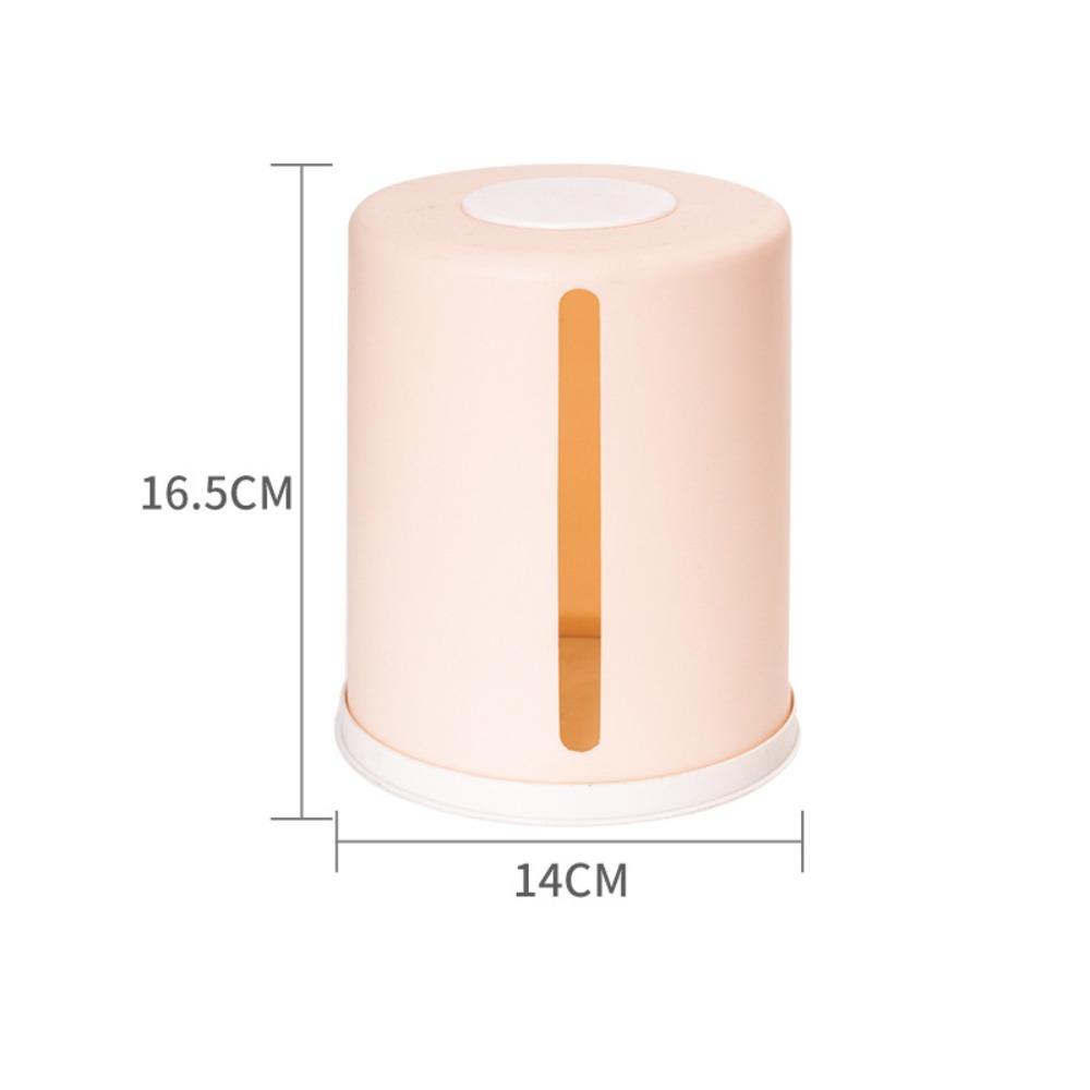 Cylinder Paper Towel Box Plastic Napkin Holder New Roll Tissue Box Household Use