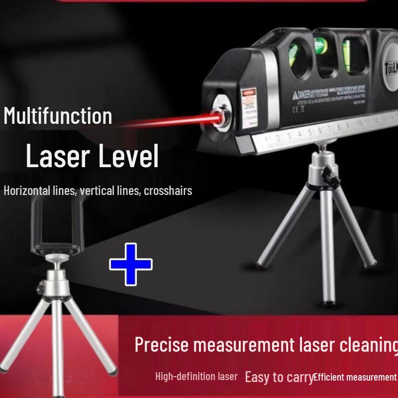 Livella Laser Infrarossi Multifunzione & Metro a Nastro