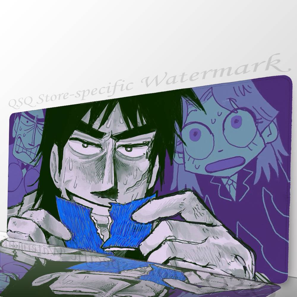 Anime K-Kaiji Mousepad Non-slip Suitable For Office Computers Laptops E-sports Game Desk Mats XXL Keyboard