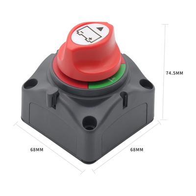 Battery Switch 12-48 V 275/1250 Amps Battery Power Off Main Switch Disconnect Isolator For Automotive RV ATV UTV Marine Switch