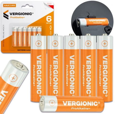 Alkaline Batteries AAA R03 Universal