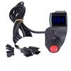 Thumb Voltmeter with LCD Digital Battery Voltage Display and 3 Speed Switch for Bike Bicycle