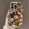 Full Screen Funny Monkey Electroplated Phone Case For iPhone 17 16 15 14 13 12 11 Pro Max Plus X XS 17Air Shockproof Clear Cover