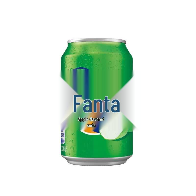 Coca-Cola Fanta Apple Flavor Carbonated Drink