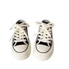 Milk white platform canvas shoes 2025 new summer new niche height increase casual board shoes pedal white shoes women's tide