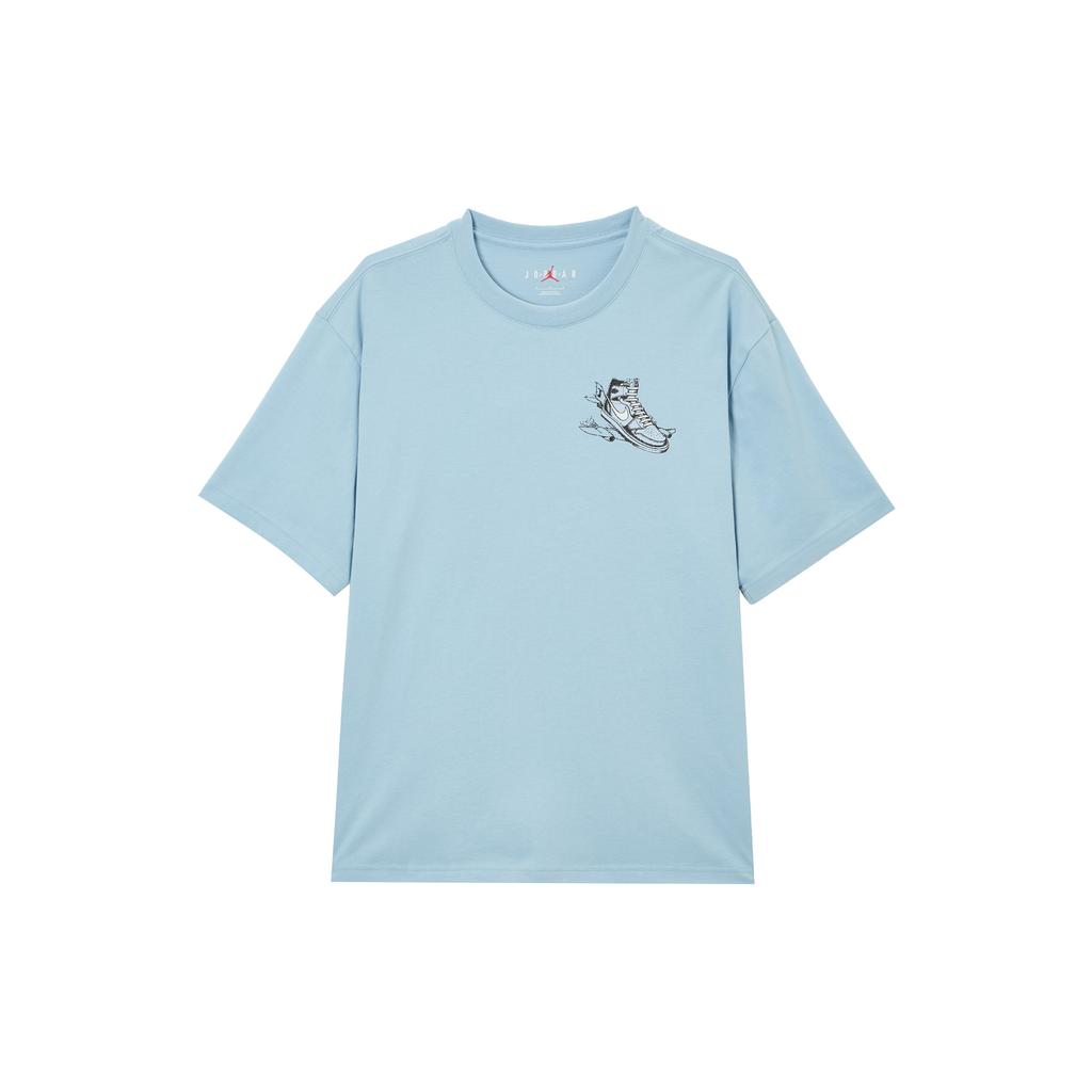 Nike T Shirts Men's HQ8973 427 Crew Neck Moderate HQ8973-427