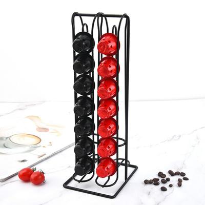 Coffee Capsule Holder Large Capacity Strong Load-bearing High Stability Countertop Coffee Pods Capsules Stand Storage Rack