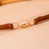 Versatile Women's Thin Leather Waist Belt - Trendy Fashion INS Style for Dresses and Coats