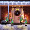 Solar LED Christmas Tree Decoration Outdoor Waterproof Garden Courtyard Porch New Year's Party Christmas Party Buried Lights